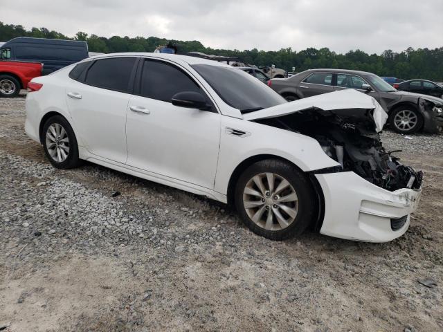 5XXGT4L34GG037290 - 2016 KIA OPTIMA LX WHITE photo 4