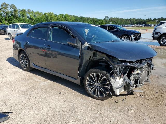 5YFBU4EEXDP158186 - 2013 TOYOTA COROLLA BASE Մոխրագույն լուսանկար 4