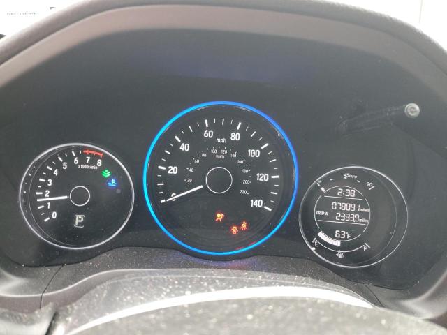 3CZRU6H1XNM707424 - 2022 HONDA HR-V SPORT GRAY photo 9