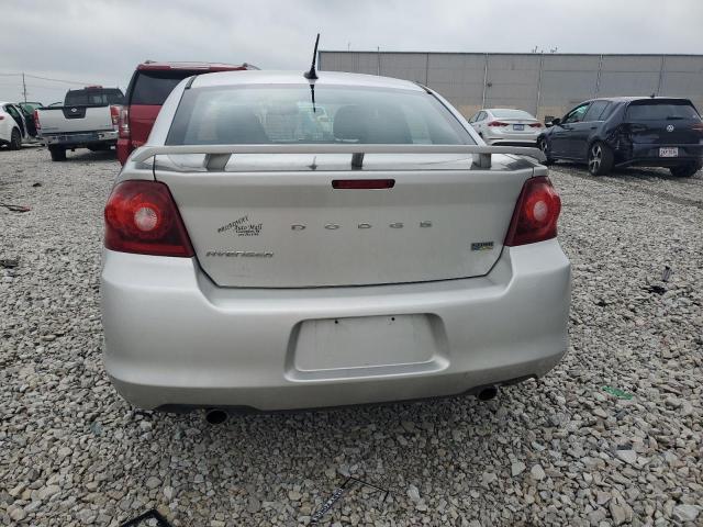 1B3BD1FG2BN587462 - 2011 DODGE AVENGER MAINSTREET SILVER photo 6