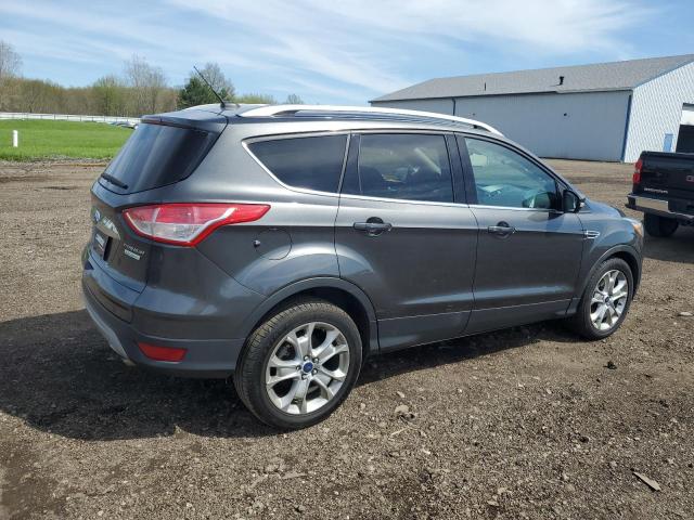 1FMCU0JX2FUB46863 - 2015 FORD ESCAPE TITANIUM GRAY photo 3