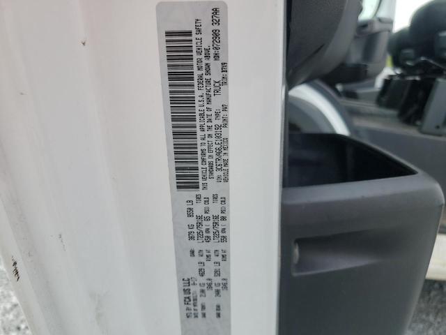 3C6TRVAG6JE103192 - 2018 RAM PROMASTER 1500 STANDARD WHITE photo 13