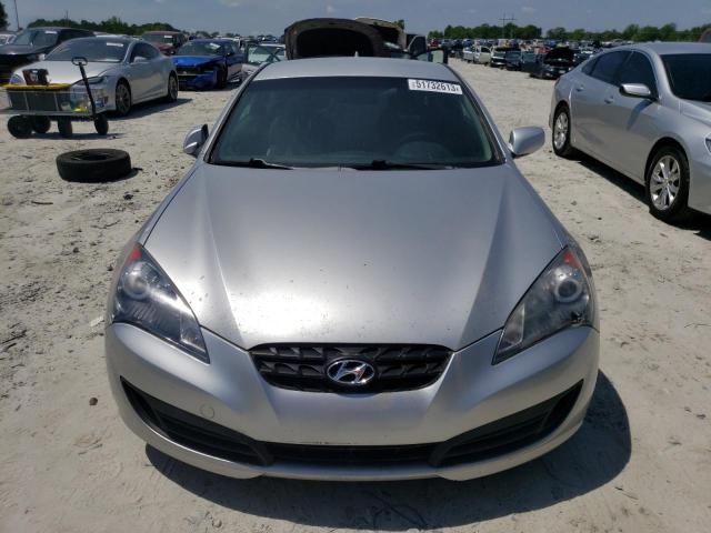 KMHHT6KD9AU031511 - 2010 HYUNDAI GENESIS CO 2.0T SILVER photo 5