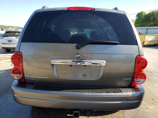 1D4HD58286F182825 - 2006 DODGE DURANGO LIMITED GRAY photo 6