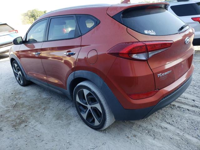 KM8J33A23GU040522 - 2016 HYUNDAI TUCSON LIMITED RED photo 2