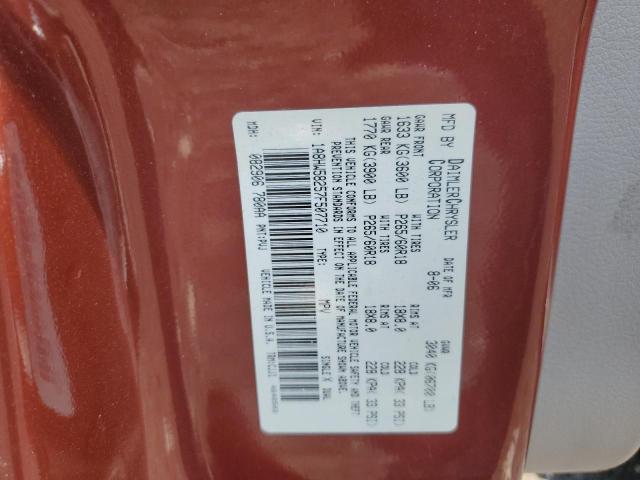 1A8HW58257F507710 - 2007 CHRYSLER ASPEN LIMITED 红色 照片 13