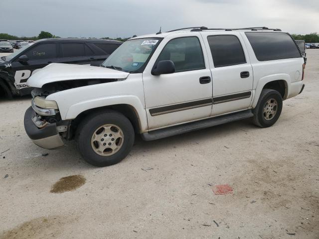 3GNEC16Z25G179273 - 2005 CHEVROLET SUBURBAN C1500 WHITE photo 1