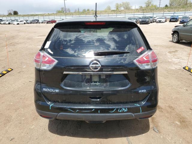 JN8AT2MV9GW147975 - 2016 NISSAN ROGUE S BLACK photo 6