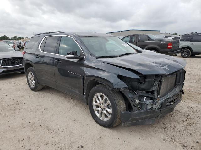 1GNERGKW8MJ184309 - 2021 CHEVROLET TRAVERSE LT CHARCOAL photo 4