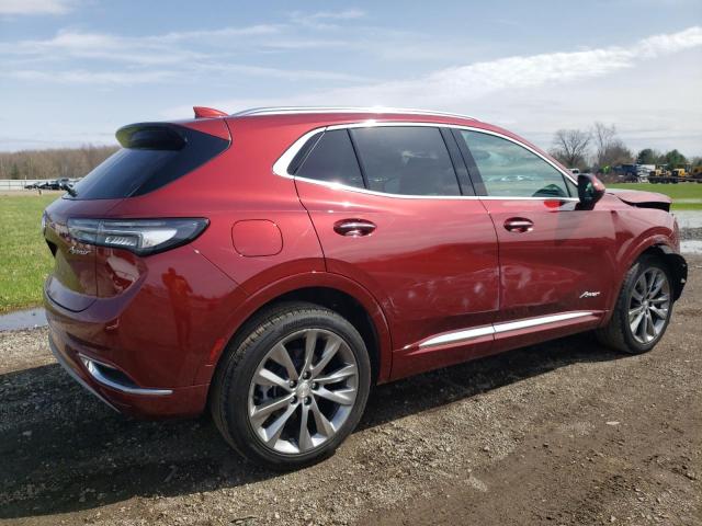LRBFZSR42MD141943 - 2021 BUICK ENVISION AVENIR RED photo 3