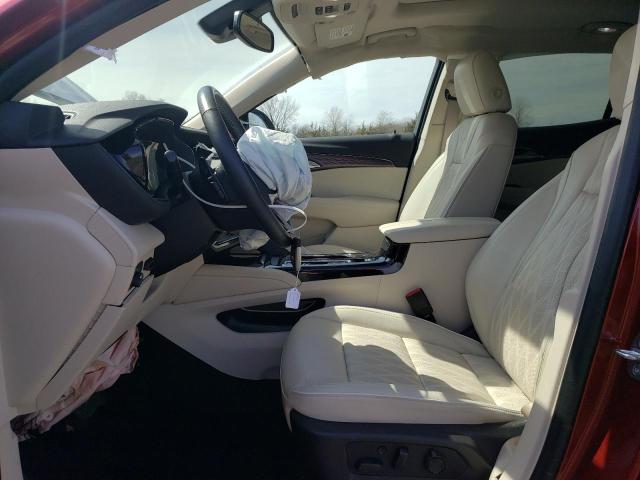 LRBFZSR42MD141943 - 2021 BUICK ENVISION AVENIR RED photo 7