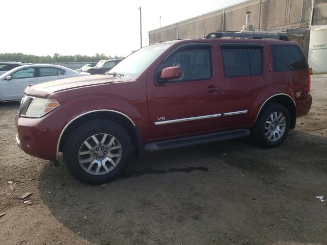 5N1BR18B58C632945 - 2008 NISSAN PATHFINDER LE RED photo 1