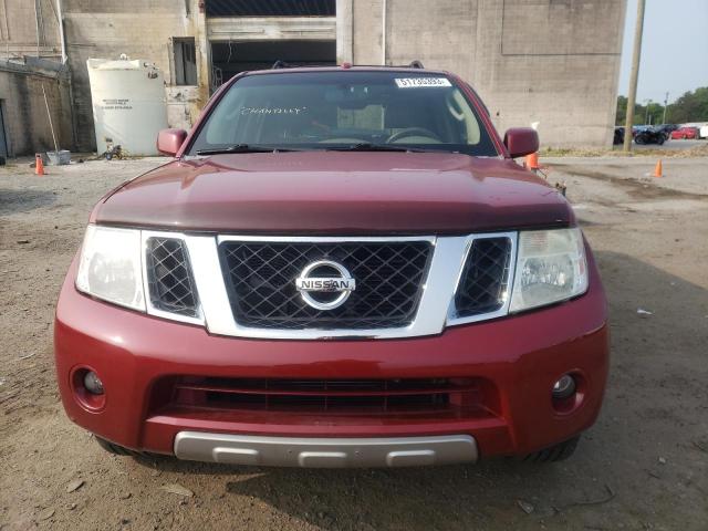 5N1BR18B58C632945 - 2008 NISSAN PATHFINDER LE RED photo 5