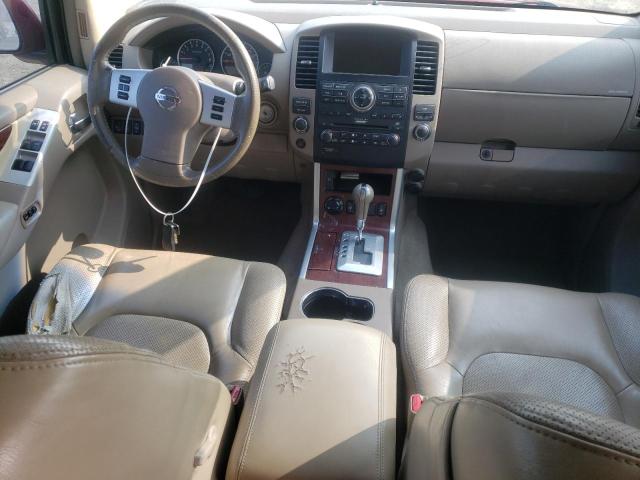 5N1BR18B58C632945 - 2008 NISSAN PATHFINDER LE RED photo 8