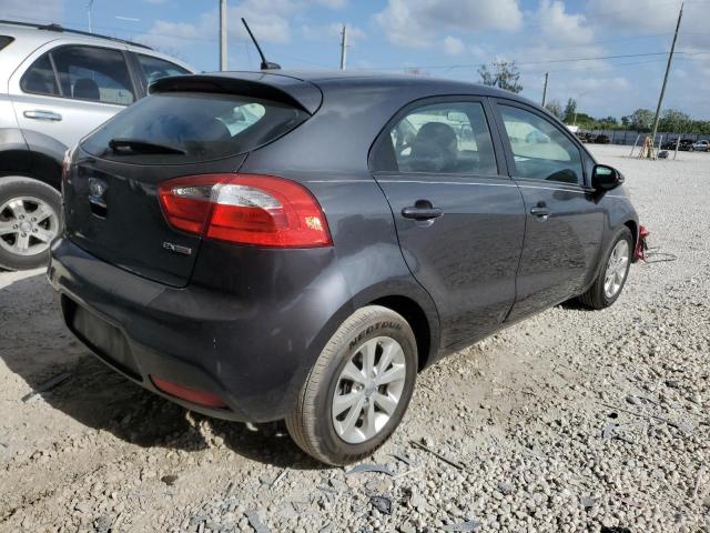 KNADN5A34D6101941 - 2013 KIA RIO EX CHARCOAL photo 3