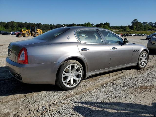 ZAMJK39AX90045192 - 2009 MASERATI QUATTROPOR S GRAY photo 3