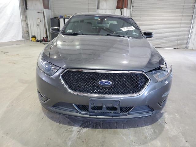 1FAHP2KT3FG118129 - 2015 FORD TAURUS SHO GRAY photo 5