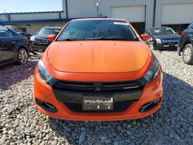 1C3CDFBBXFD422544 - 2015 DODGE DART SXT ORANGE photo 5