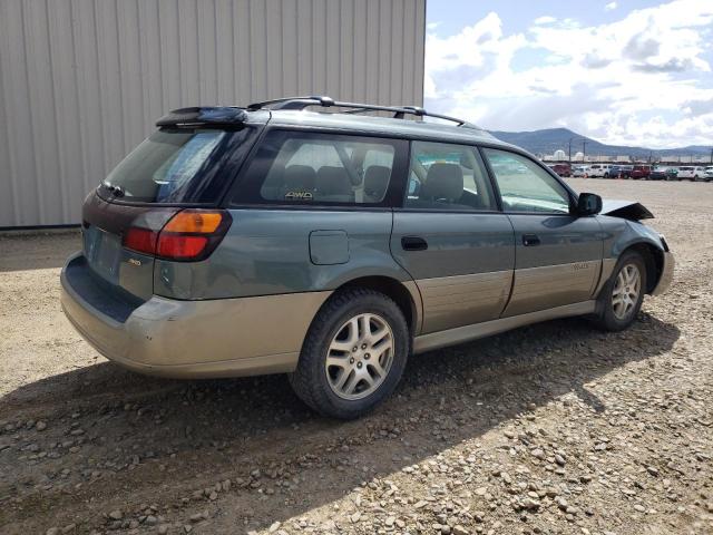 4S3BH675617662647 - 2001 SUBARU LEGACY OUTBACK AWP TWO TONE photo 3