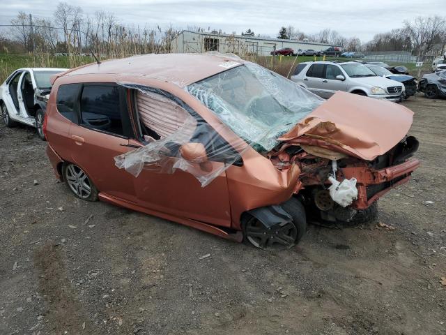 JHMGD38627S027209 - 2007 HONDA FIT S 橙色 照片 4