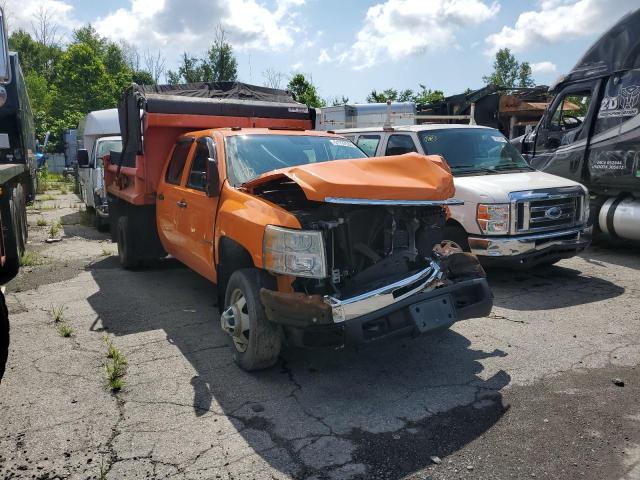 1GBJC33K78F189561 - 2008 CHEVROLET SILVERADO C3500 ORANGE photo 1