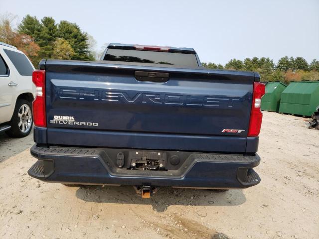 1GCRYEED1KZ414704 - 2019 CHEVROLET SILVERADO K1500 RST BLUE photo 6