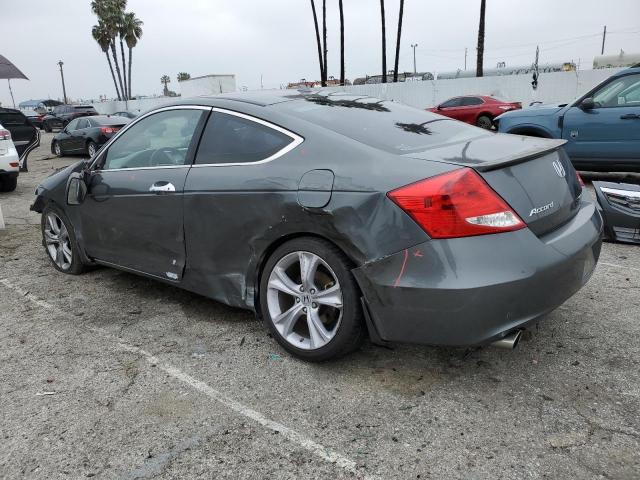 1HGCS2B84CA009693 - 2012 HONDA ACCORD EXL GRAY photo 2