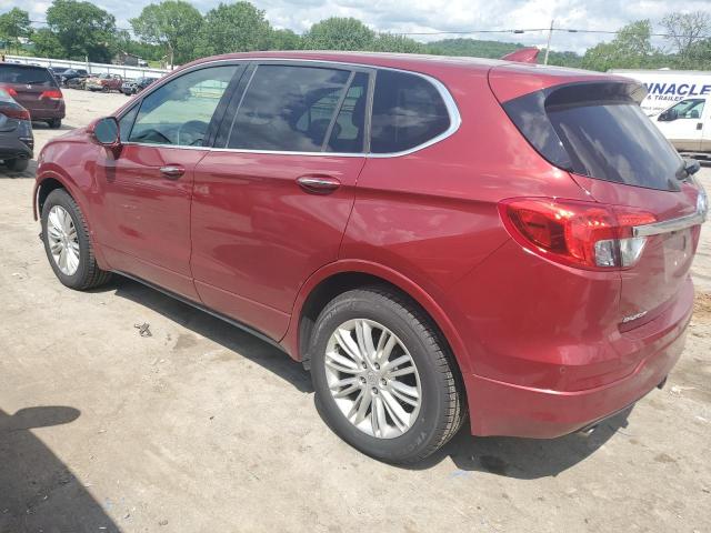 LRBFXCSAXJD009973 - 2018 BUICK ENVISION PREFERRED RED photo 2