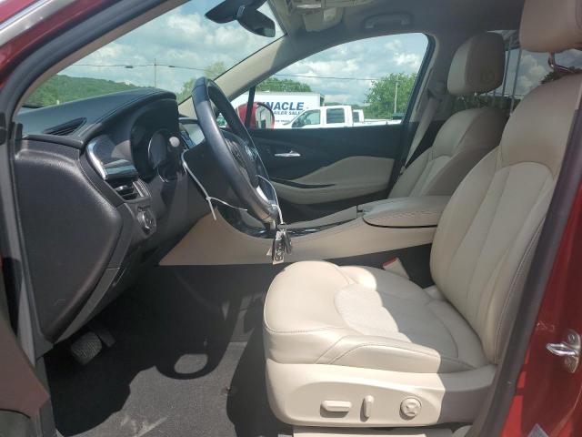 LRBFXCSAXJD009973 - 2018 BUICK ENVISION PREFERRED RED photo 7