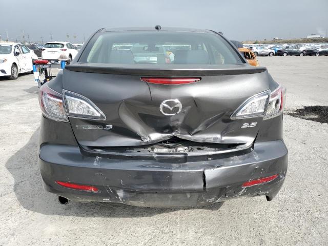 JM1BL1U66B1396341 - 2011 MAZDA 3 S GRAY photo 6