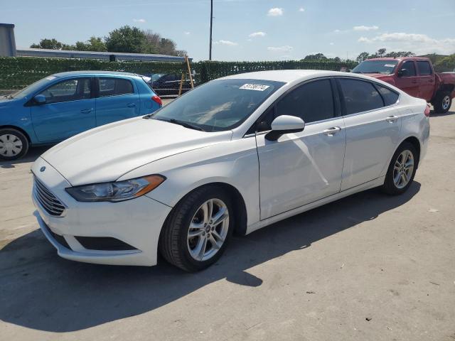 3FA6P0H72JR131266 - 2018 FORD FUSION SE WHITE photo 1