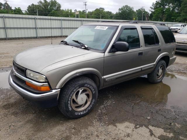 1GNDT13W512136880 - 2001 CHEVROLET BLAZER TAN photo 1