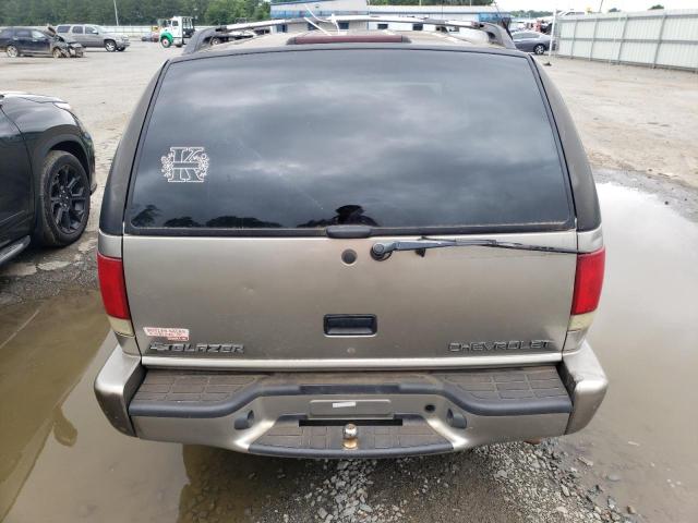 1GNDT13W512136880 - 2001 CHEVROLET BLAZER TAN photo 6