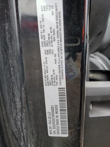 3C6LRVDG7ME548251 - 2021 RAM PROMASTER 2500 HIGH შავი ფოტო 13