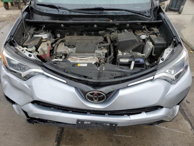 2T3BFREV3HW559257 - 2017 TOYOTA RAV4 LE SILVER photo 12