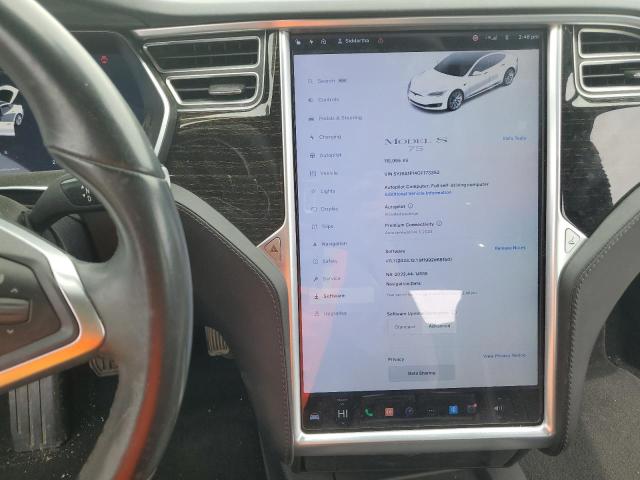 5YJSA1E14GF173352 - 2016 TESLA MODEL S Սպիտակ լուսանկար 9