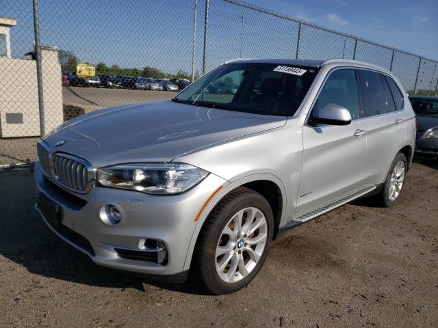 5UXKR6C52F0J76581 - 2015 BMW X5 XDRIVE50I SILVER photo 1