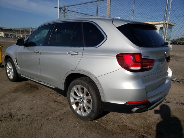 5UXKR6C52F0J76581 - 2015 BMW X5 XDRIVE50I SILVER photo 2