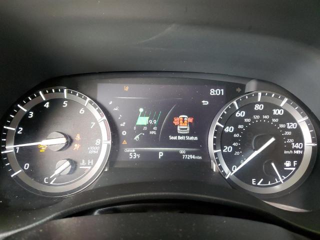 5TDGZRBH9MS157329 - 2021 TOYOTA HIGHLANDER XLE RED photo 9