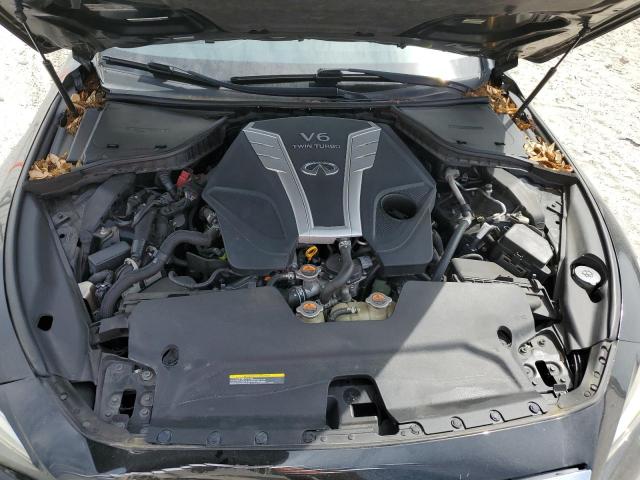 JN1EV7AP7JM355885 - 2018 INFINITI Q50 LUXE BLACK photo 11