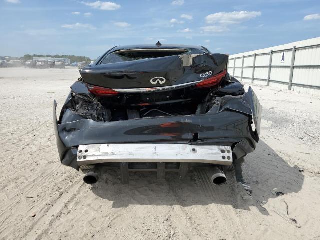 JN1EV7AP7JM355885 - 2018 INFINITI Q50 LUXE BLACK photo 6