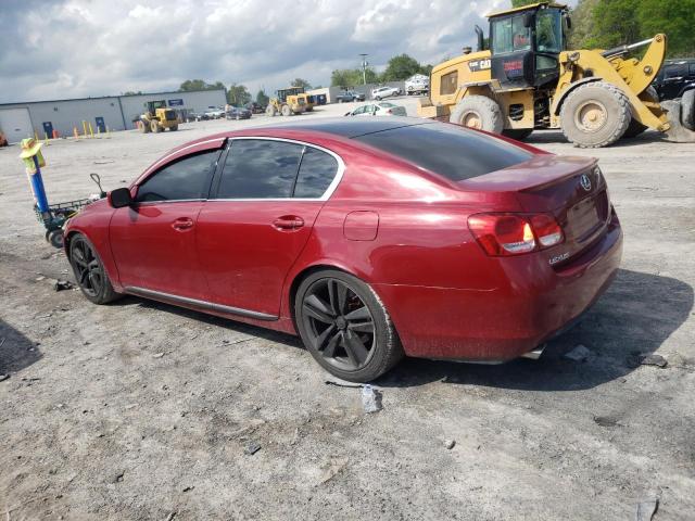 JTHBH96S665018172 - 2006 LEXUS GS 300 RED photo 2