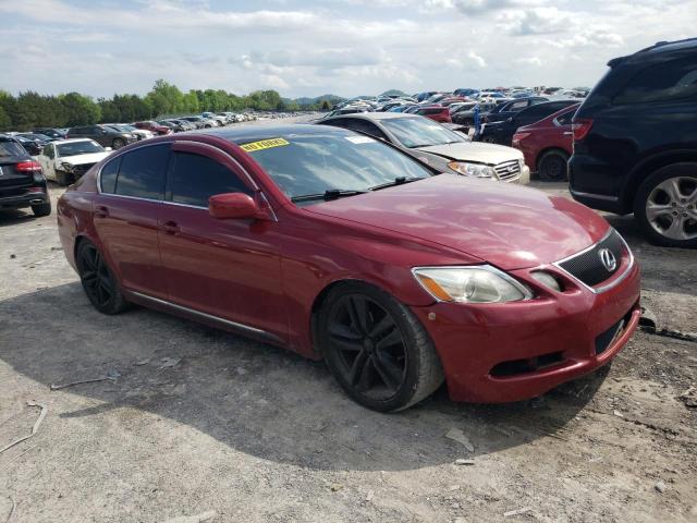 JTHBH96S665018172 - 2006 LEXUS GS 300 RED photo 4