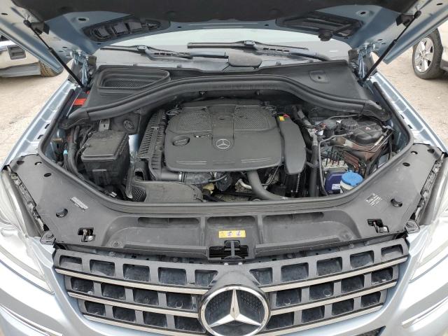 4JGDA5HBXFA461304 - 2015 MERCEDES-BENZ ML 350 4MATIC BLUE photo 11