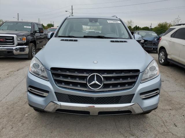 4JGDA5HBXFA461304 - 2015 MERCEDES-BENZ ML 350 4MATIC BLUE photo 5