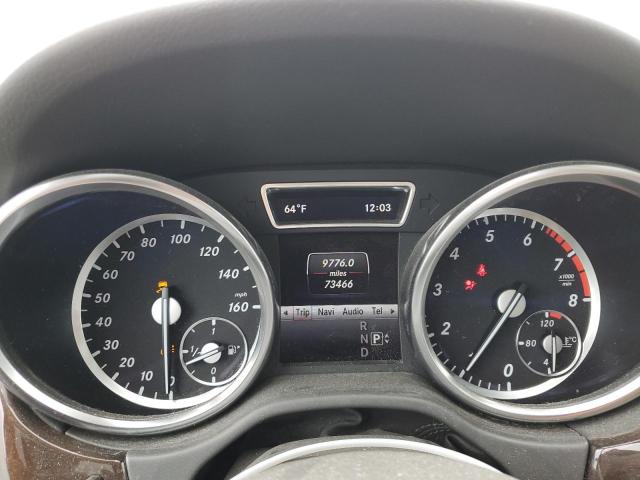 4JGDA5HBXFA461304 - 2015 MERCEDES-BENZ ML 350 4MATIC BLUE photo 9