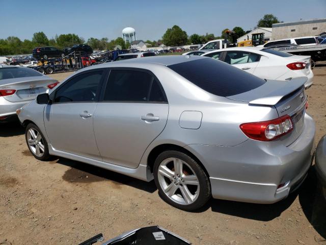 2T1BU4EE5DC084448 - 2013 TOYOTA COROLLA BASE SILVER photo 2