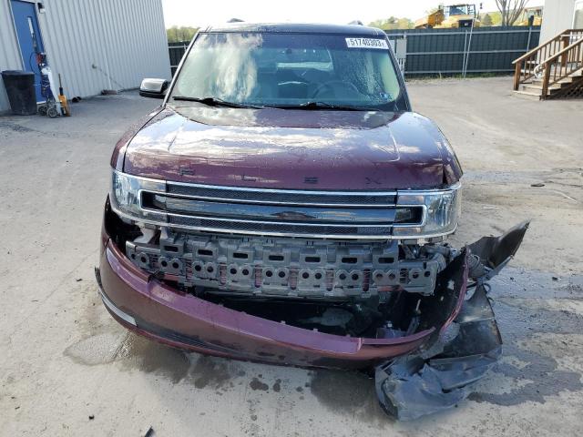 2FMHK6C86HBA11169 - 2017 FORD FLEX SEL MAROON photo 5