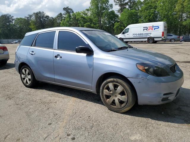 2T1KR32E53C042618 - 2003 TOYOTA COROLLA MA XR BLUE photo 4