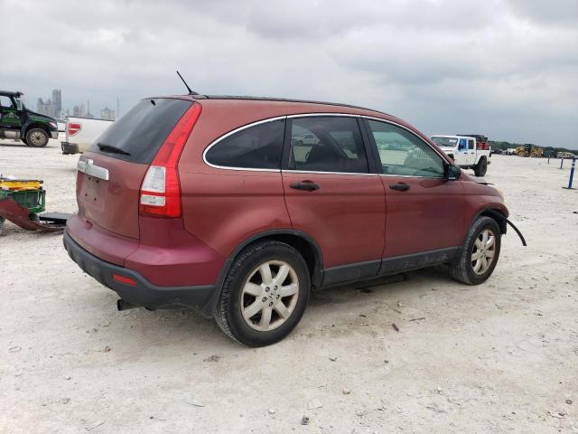 JHLRE38577C013172 - 2007 HONDA CR-V EX RED photo 3